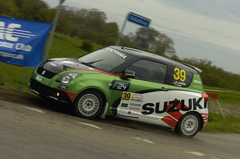 René Harms kæmper aktuelt med rygproblemer inden weekendens DM-rally.